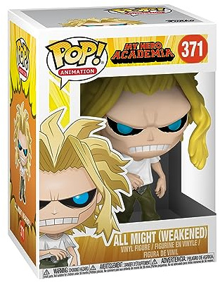 Funko POP! Vinyl: Animation: My Hero Academia (MHA) : All Might - (Weakened) - Collectable Vinyl Figure - Gift Idea - Official Merchandise - Toys for Kids & Adults - Anime Fans