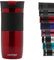 Contigo Byron Snapseal Travel Mug, Stainless Steel Thermal mug, vacuum flask, leakproof tumbler, coffee mug with BPA free Easy-Clean Lid, 470 ml, Red