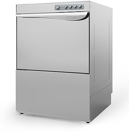 MBH - Lavapiatti professionale KROMO AQUA 50 in acciaio inossidabile. Macchina lavastoviglie per cucina industriale di bar, ristorante e ristorazione.