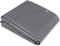 Laneetal Telo Impermeabile Esterno 4x6m, Telone Occhiellato Impermeabile Rinforzato PVC 500 g/m², Telo Protettivo Multiuso per Barche, Legno, Piscina, Mobili da giardino, Auto，Grigio Scuro