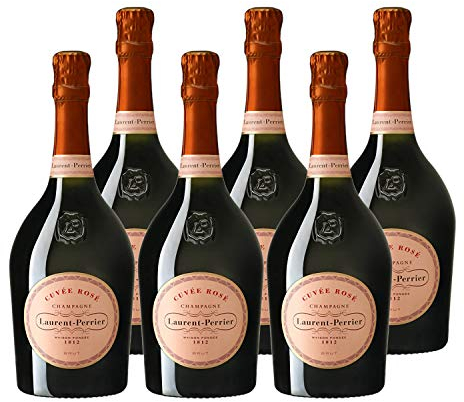Champagne Brut Rosé - Champagne Laurent-Perrier - Rebsorte Pinot Noir - 6x75cl - 15/20 Jancis Robinson