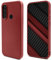 Moozy Lifestyle. Cover per Huawei P30 Lite, Rosa Vintage - Custodia in Silicone Liquido con Finitura Opaca e Fodera Morbida in Microfibra
