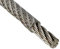 Drahtseil 5 / 7mm 10 Meter Geländerseil 5/7mm Edelstahl 7X7 ummantelt PVC klar EN 1.4401 mittelweich A4 NIRO, Nirosta