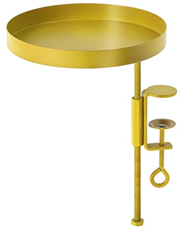 Rivanto® Runde Fensterbankhalterung Gold M, Fensterbankklemme, L 18 x B 18 x H 24,6 cm