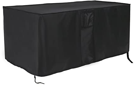 Jungda Outdoor Storage Box Cover for Keter XXL 230 Gallon Plastic Deck Storage Container Box,Waterproof Patio Storage Box Covers - 58 x 33 x 34 Inch
