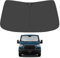 Proadsy Custom Fit Ford Transit 2015-2024 2025 Windshield Sun Shade 4-Layer Foldable Front Sunshade Protector Sun Visor Blocks UV Rays Keep Car Cooler