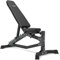 Marbo Sport - Doppelseitig Hantelbank - Trainingsbank MS-L102 2.0, Stabile Langlebige Konstruktion - Sitz und Rückenlehne verstellbar - Multifunktions Fitnessbank - Schwarz