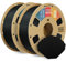 OVERTURE Matte PLA Filament 1.75mm, Matte PLA Rolle 2kg Spule (4.4lbs), Maßgenauigkeit +/- 0.02mm, für 3D Drucker (Schwarz 1kg*2)