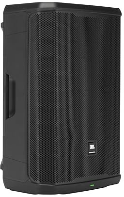 JBL Professional PRX908 Next-Generation 8-Inch Powered Portable 2-Way Loudspeaker with DSP, 12-Band parametric EQ, and Built-in Effects, Black