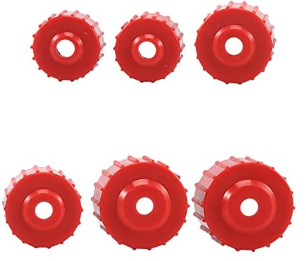 6 Pieces Copper Pipe Cleaners, Sized, Tube Cleaning Brush for Copper, Copper Pipe (3 Sizes)