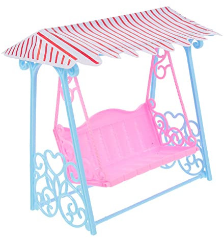 FOYTOKI Simulation Swing Mini Houses Outdoor Decorations Mini Doll House Swing Chair Mini Swing Miniatures Swing Model Mini House Prop Mini Simulation Swing Decor Micro Landscape Models