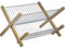 Westmark Support d'égouttage Tilo – égouttoir Pliable pour sécher la Vaisselle, Les Couverts et Les Verres, égouttoir pour l'évier – Bambou, Acier Inoxydable, Argent/Marron