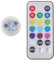 DOITOOL Schwimmbecken Led-poolbeleuchtung Unterwasser-poolbeleuchtung Schwimmbad Led-tauchleuchten Unterwasser-tauch-led-licht Fisch Tank Licht Led-puck-licht Vase Licht Fernbedienung Mini