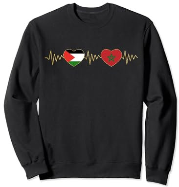 Maroc Palestine Drapeau Palestine Gaza Free Palestine Sweatshirt