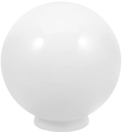 Luxshiny Kugelförmiger Lampenschirm Aus Acryl Wetterfester Lampenschutz Für Außenbeleuchtung Øcm Für Garten Terrasse Und Wände Dekorativ Und Funktional Schützt Vor Wasser Und Schmutz
