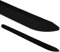 LOMUG Türschwellenrampe Saugroboter Rampe Türschwelle PVC Rollstuhlrampe rutschfeste Gummirampe Auffahrrampe Schwellenrampe für Saugroboter Rollstuhl Kinderwagen Rollator oder e Scooter, Schwarz-69cm