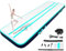 Aufblasbare Gymnastikmatte Tumbling Air Floor Tumble Track Für Den Heimgebrauch/Training/Yoga/Wasserspaß/Pilates Mit Pumpe,13.1Ft/4M*3.2Ft/1M,White