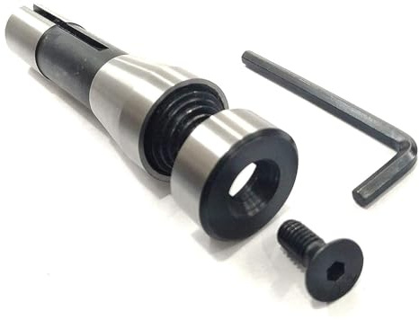 Buyohlic Slitting Saw Holder Arbor R8 Shank (7/16 UNF Drawbar)