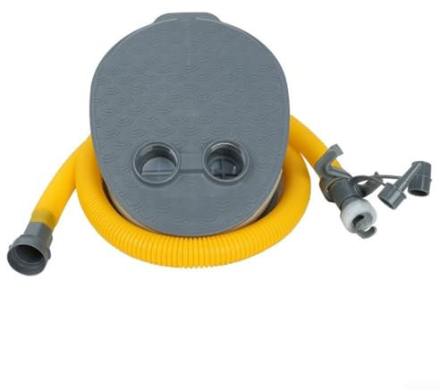 Kompakte Fußpumpe zum Aufpumpen von Luftmatratzen, Booten und Surfbrettern, ideal für Camping und Outdoor-Aktivitäten (25,4 cm)