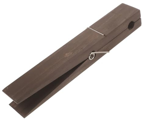 GLEAVI Molletta Gigante in Legno Portasciugamani Clip Robusta Molletta Da Bagno Per Asciugamani e Accappatoi Design Senza Sbavature Per Sicurezza