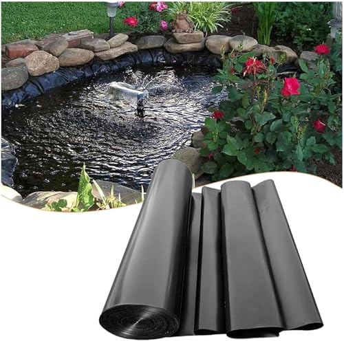 12x15m(39x49ft),Lona Estanque, Tela para Estanques,para Estanque Jardin Exterior Prefabricado, Estanque Tortugas, Fuentes