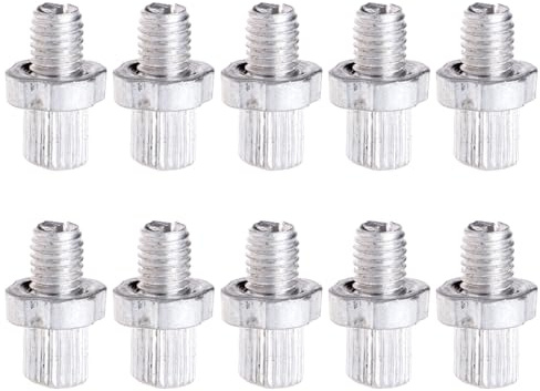 Javoryxh 10 Teile/Satz Aluminium Legierung Fahrrad Bremse Kupplung Hebel Kupplung Kabel Teller Kabel Mutter Schrauben Bremshebel Verschluss