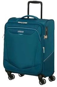 American Tourister Summerride Spinner 55/20 EXP TSA Trolley Totally Teal Petrol