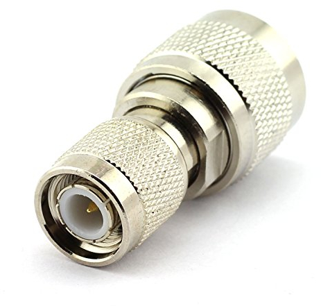 dgzzi 2er Pack TNC Stecker auf N-Stecker RF Koax Adapter TNC auf N Koax Jack Stecker