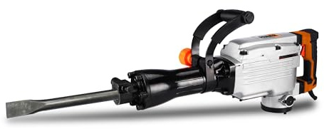 FEIDER F1765MP Kompakter Abbruchhammer 1700W - Schlagenergie 65J - Vielseitig Einsetzbarer Schlaghammer - Kompakt und Leicht - Zusatzgriff - Abrisshammer für Abrissarbeiten