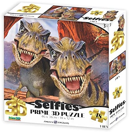 Howard Robinson HR13631 Tiere 3D-Puzzle, Multi, 46cm x 31cm