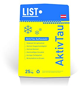 Stein Auftausalz 20kg Streumittel Streusalz Langzeitwirkung Streugut Schnee Winter Eis Frost Premium