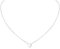 ChicSilver Silber Kette für Damen Mädchen, 925 Sterling Silber Halskette mit Kleiner Rundanhänger, Charm Minimalisitischer Schmuck für Valentinstag Geburtstag Hochzeit