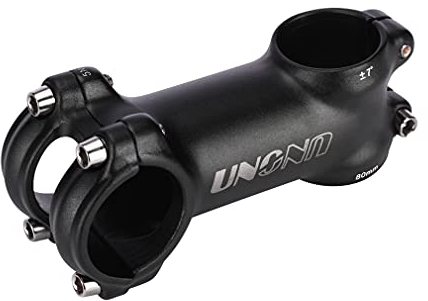 BESNIN Fahrrad Vorbau MTB Vorbau 7 Grad Rennrad Vorbau 31.8mm Lenker Vorbau 80mm Mountainbike Vorbau für Fahrrad (Aluminiumlegierung)