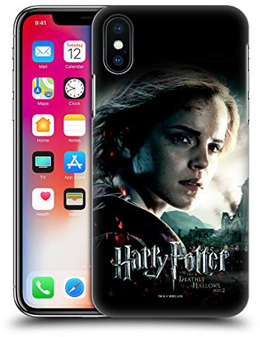 Head Case Designs Offizielle Zugelassen Harry Potter Hermione Granger Deathly Hallows VIII Harte Rueckseiten Handyhülle Hülle Huelle kompatibel mit Apple iPhone X/iPhone XS