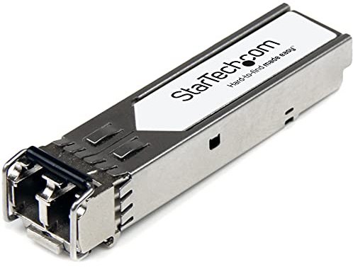 StarTech HPE J9151A Compatible SFP+ Module, 10GBASE-LR, LC 10km, 1310nm | 10GbE Single Mode (Single Mode Fibre) Fibre Optic Transceiver, 10GE Gigabit Ethernet SFP+, DDM HPE 2920, 2910al, 3500yl, SMF