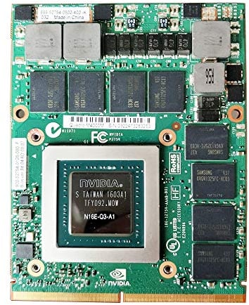 Nueva tarjeta gráfica de 4 GB de reemplazo de tarjeta de vídeo GPU para Dell Precision M6700 M6800 7710 7720 M7710 Estación de trabajo portátil, NVIDIA Quadro M4000M GDDR5 MXM VGA placa de reparación
