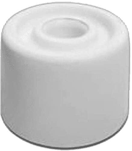 Dzina 2 White 30mm Rubber Door Stops Door/Wall Protectors