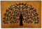 Touka Tree Of Life Premium Stylish Coir Rectangular Indoor/outdoor use Entrance Doormat (60 x 90 cm) | Non-Slip | Heavy Duty | Washable | Mud Absorbent | Front Door Rug
