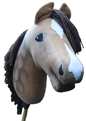 Hobbyhorse A3 I Realistic steckenpferd I Buckskin Dun SKY