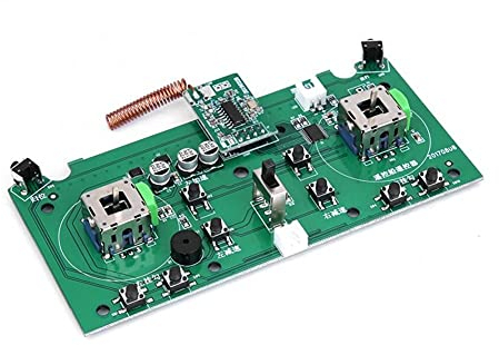 YLLLLY RC Remote Control Circuit Transmitter&Receiver Board Funksystem für FLYTEC 2011-5 Outdoor Fishing Bait Boat Ersatzteile, Zubehör für Futterboote. (Color : Green)