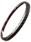 Palumma Kohlefaser Auto Hintere Logo Dekoration Abdeckung Ring Trim Hood Emblem Ring Auto Dekorative Trim ​Kompatibel Für 2020-2022 Alfa Romeo Giulia/Stelvio