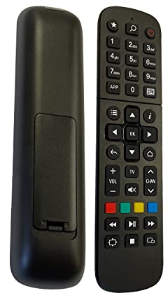 LEYF Original Fernbedienung für MAG 420, 420w1, MAG 520, MAG 520w3, MAG 524, MAG 524w3 - Ersatz Fernsteuerung - Original Ersatzfernbedienung für TV - Fernseher