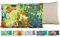 JACK Outdoor Lounge Kissen 30x50cm Motiv Dekokissen inkl. Füllung Wasserfest Sitzkissen Garten Stuhl, Farbe:Blumenzauber