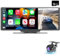 PolarLander Inalámbrico Apple Carplay Android Auto 10inch Monitor Car Stereo Bluetooth DVR Cámara de respaldo Set Grabadora de conducción con tarjeta 32G Kit de monitor de marcha atrás, DC 9V-36V