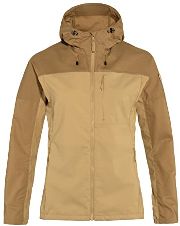 Fjallraven 89826-196-232 Abisko Midsummer Jacket W Jacket Damen Dune Beige-Buckwheat Brown Größe S