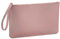 BagBase BG750 Boutique Accessory Pouch - Premium Leather-Look PU - Essential for Travel & Cosmetic - Dusky Pink