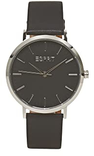 Esprit Herren-Uhren Analog Quarz One Size, Schwarz 32023380