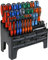 Siegen by Sealey Screwdriver, Bit & Nut Driver Set, 100pc, Colour-Coded with Display Stand - S01248