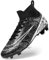 DimaiGlobal Scarpe da Calcio Uomo Sportivo attività all'aperto Tacchetti Professionali competizioni Scarpe da Allenamento Teenager Scarpe da Calcetto Prato Artificiale 45EU Nero