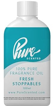 Fresh Stoppables Fragrance Oil - 100ml Suitable for Candles, Wax Melts, Cosmetics, Diffusers, Soap